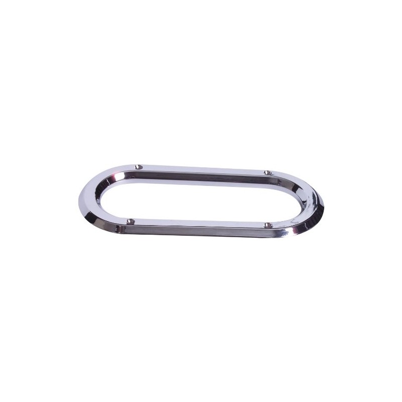 Maxxima M50605 6" Plastic Chrome Oval Grommet Cover