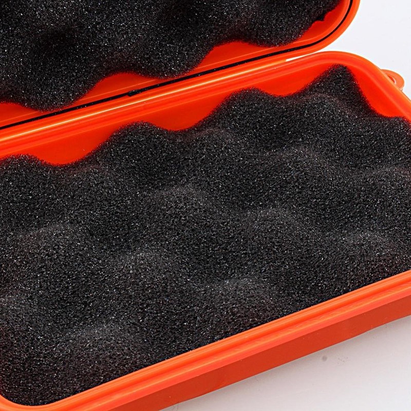 Outdoor Plastic Box Waterproof Shockproof Airtight Survival Box Orange