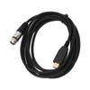 USB Microphone Cable USB to XLR Female Mic Link Converter