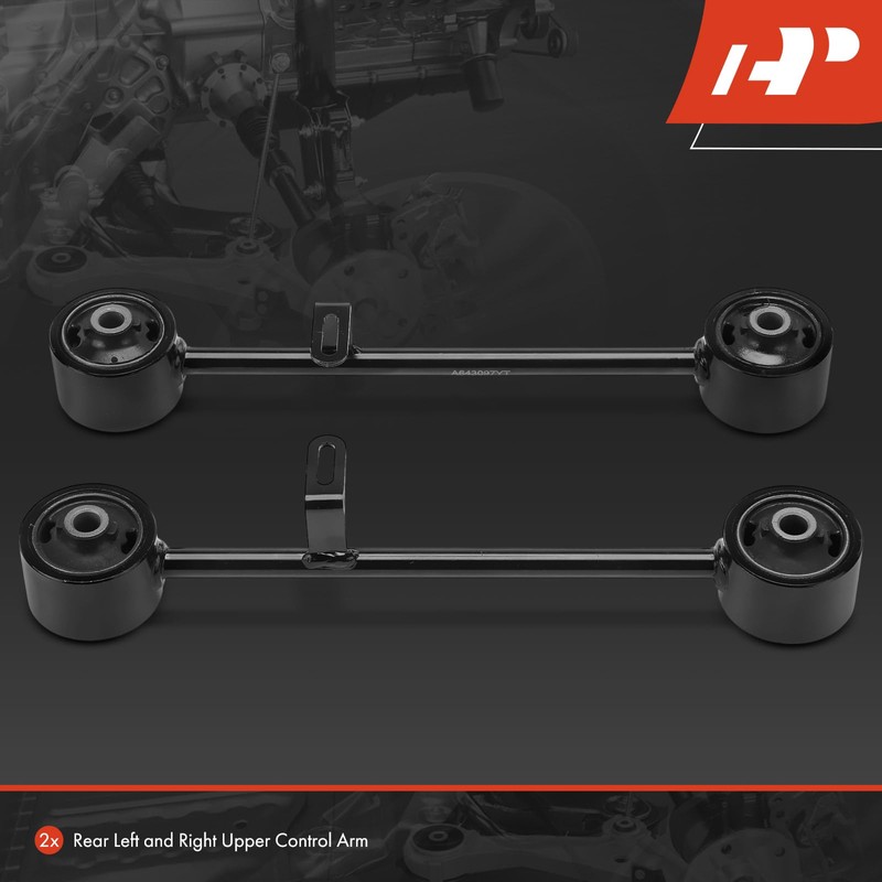 A-Premium 2 x Rear Upper Control Arms, with Bushing, Compatible