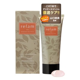 Refam Delicate Zone Soap, Blackheads, Moisturizing, Massage Gel Pack, Femcare,Hot Massage, Bergamot Orange Scent, 2.8 oz (80 g)
