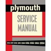 1946-1954 Plymouth Service Manual