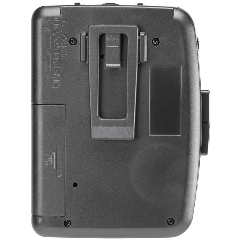 Renkforce RF-CP-150 Portable cassette player Black