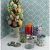 Mini Clear Plastic Paint Cans (6-Pack), Little 3-Inch Tall"Miniature" Arts,