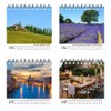 Travel Magic Mediterranean Desk Calendar for 2023 Format 10 cm