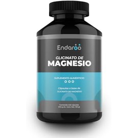 Glicinato de Magnesio 500mg  Magnesium Glycinate  Origen Natural  240 Cápsulas  Alta Potencia  Suplemento para Bienestar y Equilibrio Diario