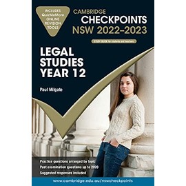 Cambridge Checkpoints NSW Legal Studies Year 12 2022–2023