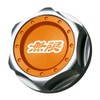 MUGEN/15610-XG8 -K2S0-OR Hexagon Oil Filler Cap Orange Part Number: 15610-XG8-K2S0-OR