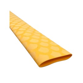 Accering Fishscale Pattern Heat Shrink Wrap for Fishing Rods and Worn Tool Bar Handle Pole Grip (φ40mm, L3.3ft, Yellow)