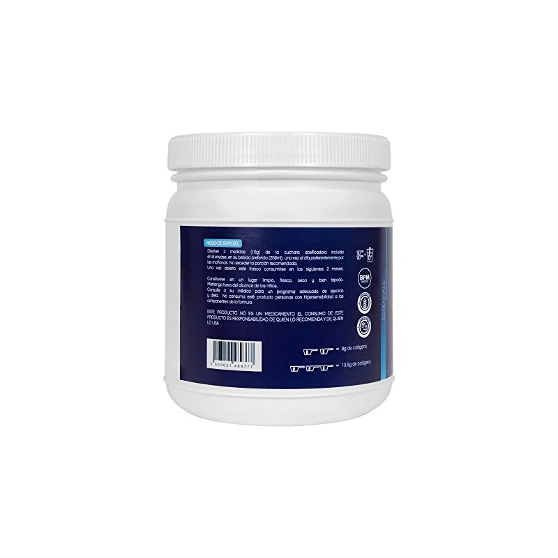 NLS Essentials COLÁGENO HIDROLIZADO 100 PURO Sin sabor Sin azúcar