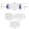 Dessert Decorating Syringe Set, Icing Dispenser Cupcake Filling Injector, 7
