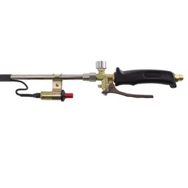 TITUS Push-Start Propane Weed Torch High Output Wood Ice Snow Roofing Road