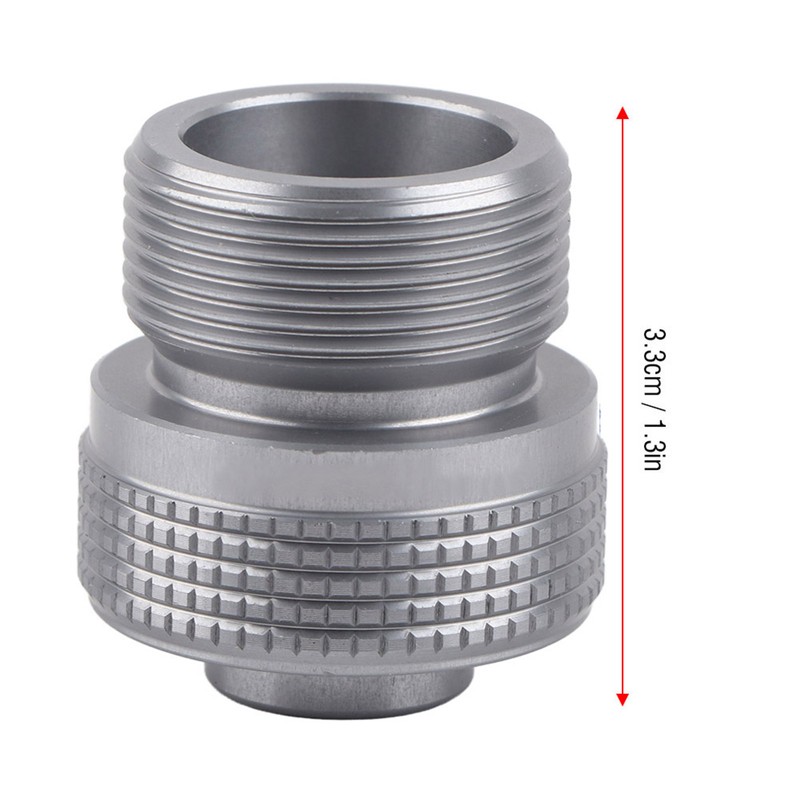 Camping Gas Canister Adapter Convertor Valve Flat Canister to 1L
