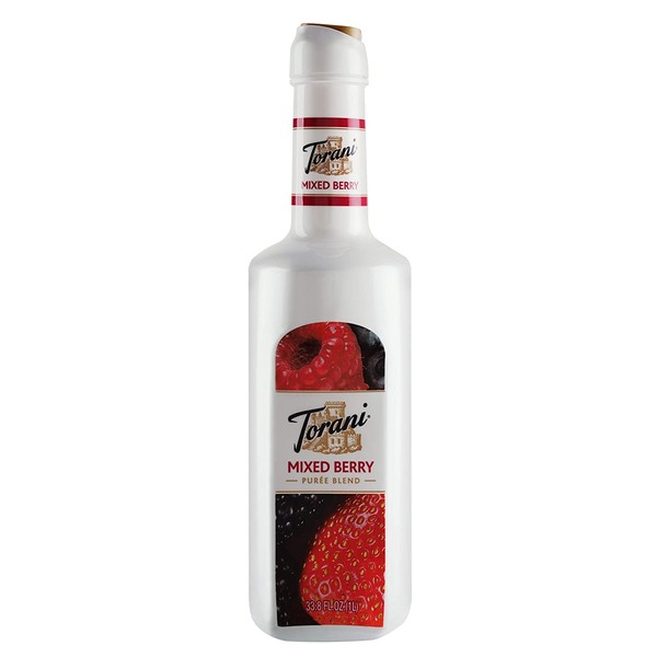 Torani Puree Blend, Mixed Berry, 33.8 Ounce