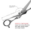 Chibuy Curved dog grooming scissors with Round Tips, Pet Shear