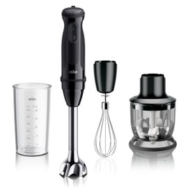 Braun MQ50202M MultiQuick 5 Vario Hand Blender, Black