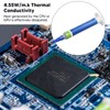 5Pcs Thermal Paste 4.55W/m.k Metal Free Safe Strong Adhesion Thermal
