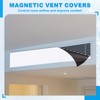 sourcing map Magnetic Vent Covers, 39" x 4" Air Vent
