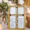 A Cord of Three Strands Wedding Sign 15"X10" Three Strands