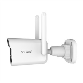 Sricam Italia SH035 3MP WiFi Security Camera 1296P Outdoor Security Camera with Night Vision IP66 Waterproof Motion Detection 2 Way Audio Free App 1 Pack (1 Pack)