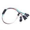 5pcs 15cm 3pin SM Splitter JST Connector Male and Female