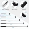 Yeipis 3 Pack Back Scratcher Metal Portable Telescoping with Rubber