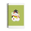 CafePress Graduation Maneki Neko Spiral Bound Journal Notebook, Personal Diary,