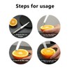 Stainless Steel Grapefruit Slicer, Orange Citrus Peeler, Household Fruit Grapefruit