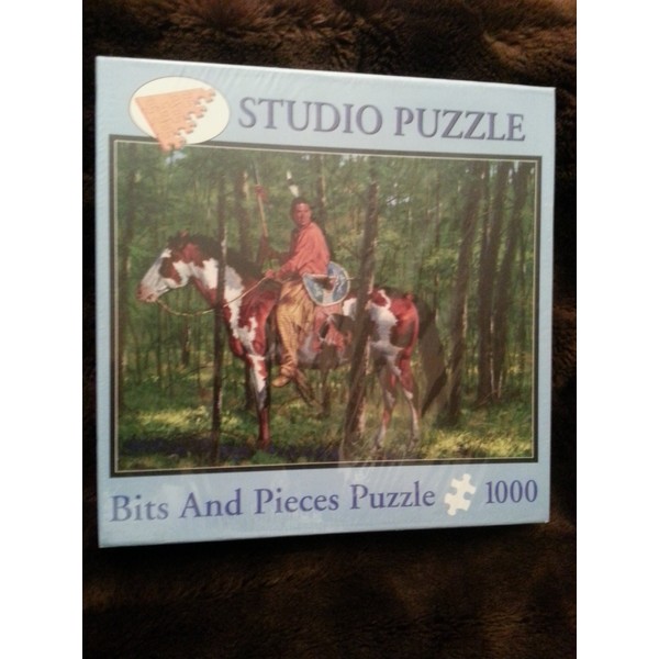 Bits and Pieces Studio Puzzle 1000 Pieces "Scout" by Robert Tate