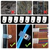 VooGenzek Pack of 100 5.2 mm (1/5 Inch) Nylon U-Type