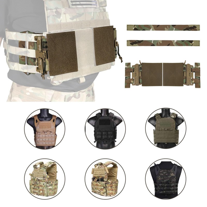 KRYDEX GEAR Tactical Vest Molle Quick Release Set, Quick Disconnect
