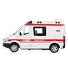 1:36 Hospital Rescue Ambulance Diecast Alloy Model With Pull Back