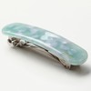 3.4inches French Hair Barrette Clip for Girls,Elliptical Shaped Acetate Hair