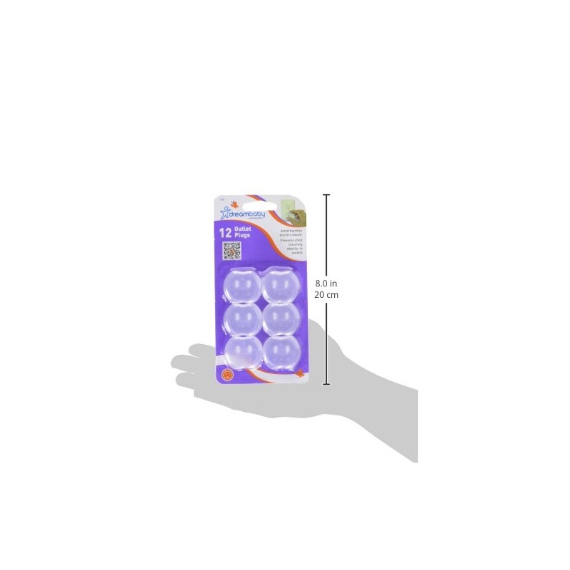 Dreambaby Protectores para Contacto, 12 Piezas