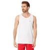 Volcom Men's Solid Heather Tank, White-New, Large