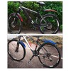 Fat-Cattie Bike Fender Set,Adjustable Road Mountain Bike Bicycle Cycling Tire