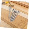 CAXUSD 6pcs Low Profile Stainless Steel Survey Markers Durable Heavy