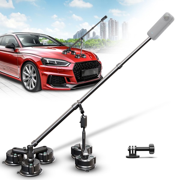 Suction Cup Car Mount Kit, Insta 360 Car Mount, 5