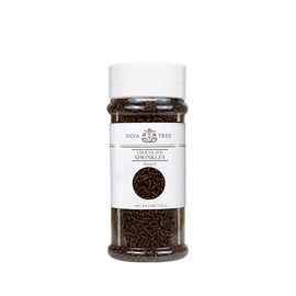 India Tree Natural Chocolate Sprinkles, 6 oz | Vegan, Non-GMO