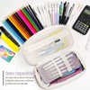MESVIER Estuche para Lápices de Gran Capacidad, Lapicera Expandible con