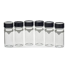 Hach Portable Turbidimeter Sample Cells, 25 mm Round Glass, Compatible with 2100Q and 2100Qis, Pack of 6, 2434706