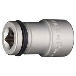 TONE Impact Inner Socket 4A-17BA Insertion Angle 0.5 inch (12.7 mm) (1/2 mm), Double Side Width 0.7 inches (17 mm)