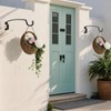 AJHXZMFC Plant Hooks for Wall, Outdoor Plant Hanging Bracket Wall