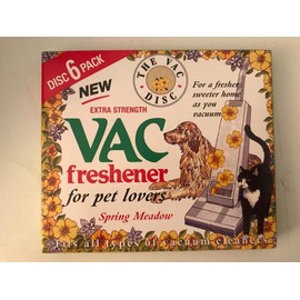 6 Pack Extra Strength Vac Fresheners For Pet Lovers