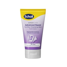 Scholl ExpertCare Advance Repair Foot Cream 150ml, Intensive Moisturiser for Cracked Heels and Dry Cracking Skin with Uvit, Urea, and Pro-Vitamin B5 Complex for Softer Smoother Feet