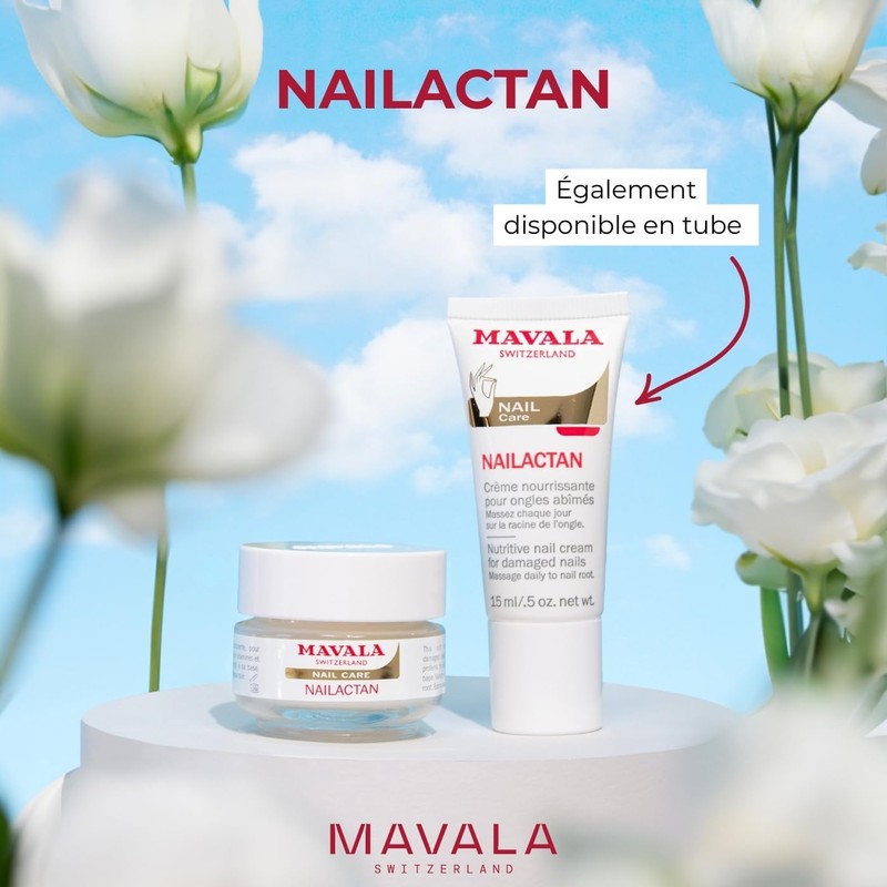 Mavala Nail Care Nailactan Nutritive Nail Cream In Jar For