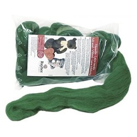 RAYHER 5360001, Comb, Pure New Wool 50 g Black