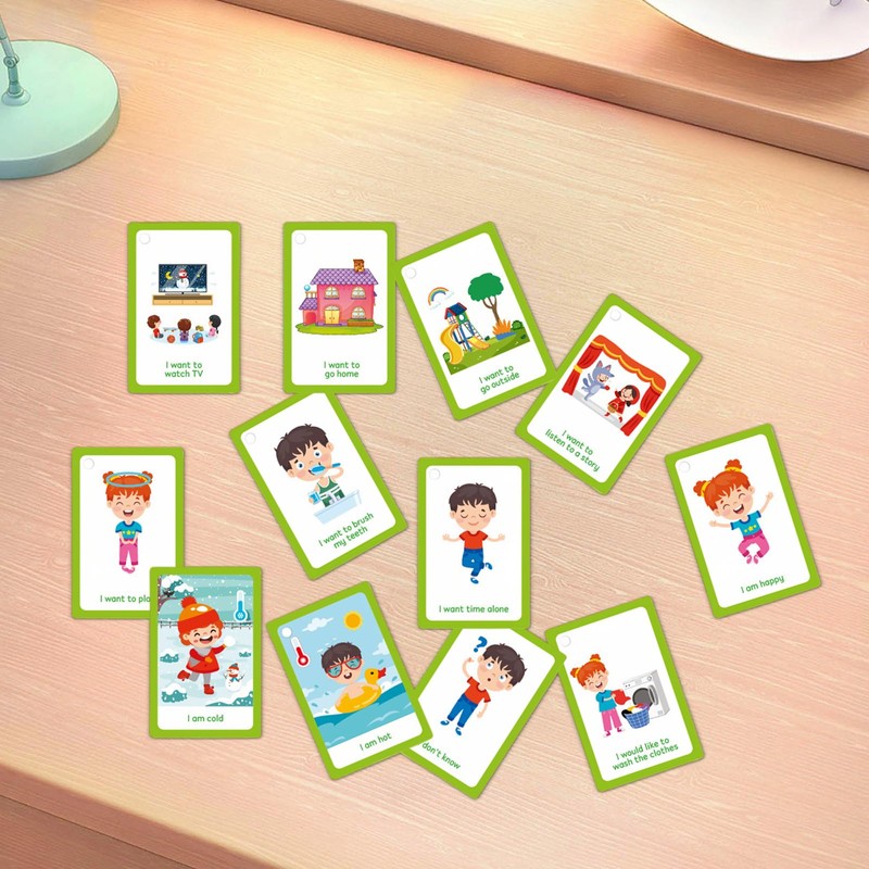 28 PECS Communication Cards for Special Needs – Visual Flashcards