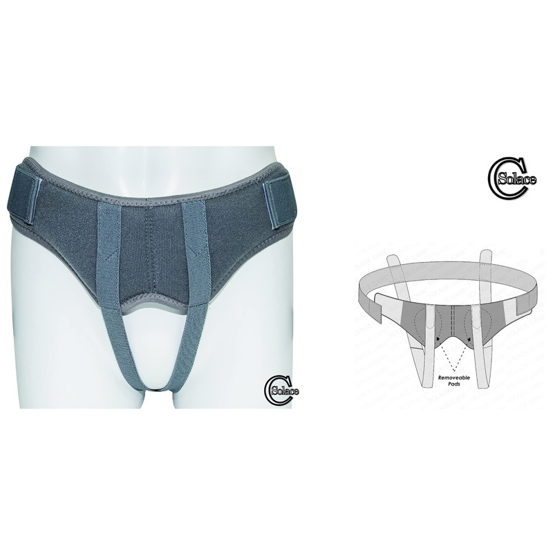 Extra Soft Hernia Truss Belt Abdominal Hernia Pants Adjustable Two