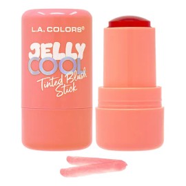 Rubor En Barra L.A. Colors Jelly Cool Tono Ice Melon Natural 3 Tonos